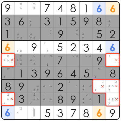 advanced sudoku methods